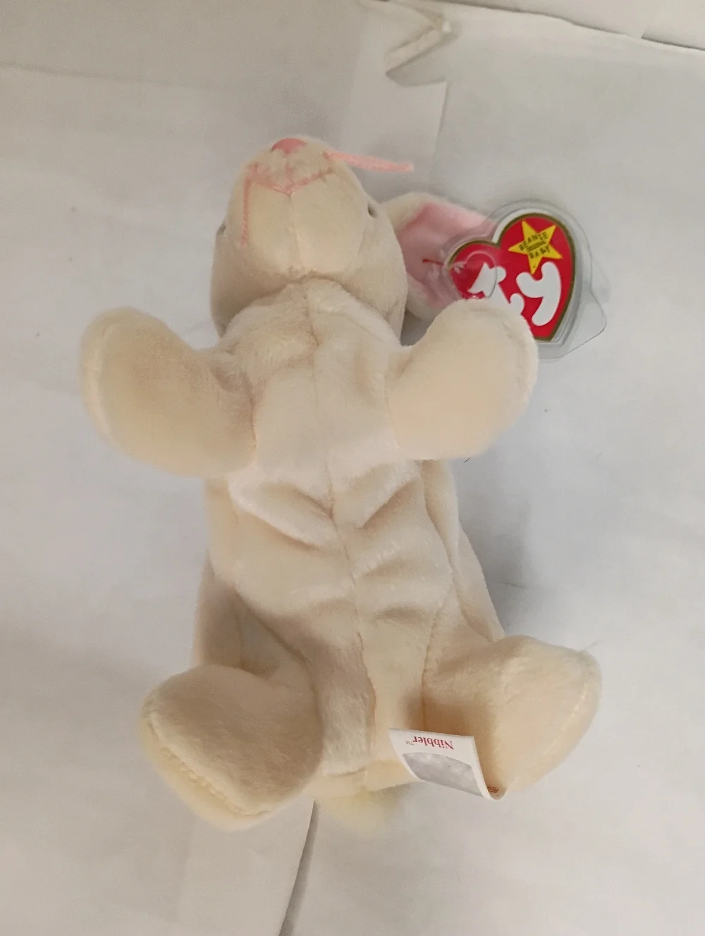 TY Plush Bunny - Cream Rabbit Small Pets Toy